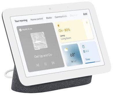 Google Nest HUB 2 fekete multimédiás központ - GA01892