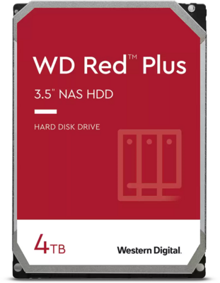 WESTERN DIGITAL - RED PLUS 4TB - WD40EFPX