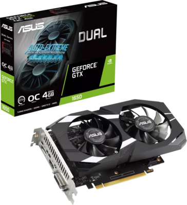 ASUS GTX1650 - Dual V2 OC Edition 4GB GDDR6 - DUAL-GTX1650-O4GD6-P-V2