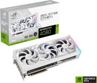 ASUS RTX4080 - ROG-STRIX-RTX4080-O16G-WHITE