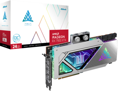 ASRock RT7900XTX - AQUA 24GB OC - RX7900XTX AQ 24GO