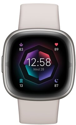 Fitbit Sense 2 - Fehér/Ezüst - FB521SWRT