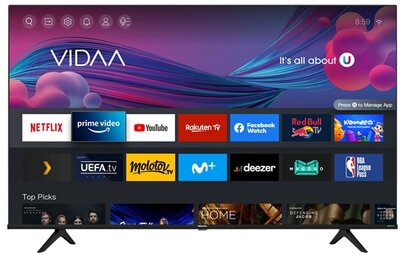 Hisense 58" 58A6BG 4K UHD Smart LED TV (TÚLMÉRETES ÁRU)