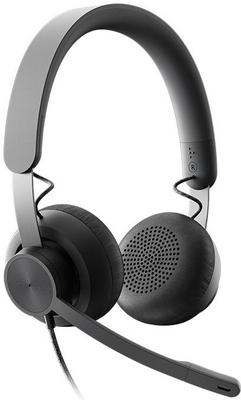 Logitech UC Zone Wired Headset Black - 981-000875