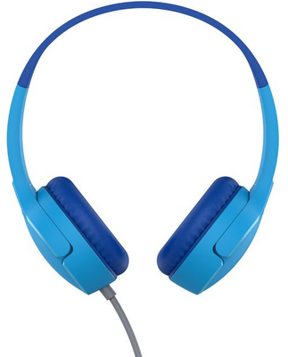 Belkin Soundform Mini Wired On-Ear Headphones for Kids Blue - AUD004BTBL