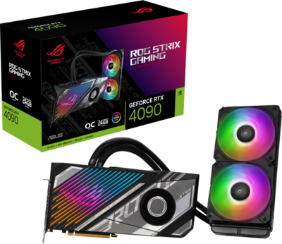 ASUS RTX4090 - ROG-STRIX-LC-RTX4090-O24G-GAMING