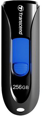 Transcend PEN DRIVE 256GB USB3.0 CAPLESS BLACK