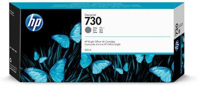 HP P2V72A Patron Grey 300ml No.730 (Eredeti)