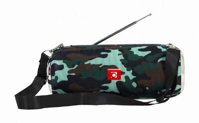 Gembird Portable Bluetooth Speaker With Antenna Camo - SPK-BT-17-CM