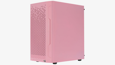 Számítógépház Aerocool Trinity Mini Mesh mATX Pink Edzett üveg