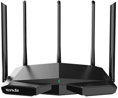 Tenda Router WiFi AX5700 - TX27 PRO (861Mbps 2,4GHz + 2402Mbps 5GHz + 2402Mbps 6GHz; ; 4port 1Gbps, 5x6dBi)