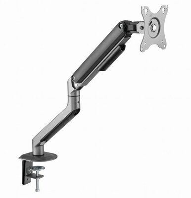 Gembird - Desk mounted adjustable monitor arm 17"-32" Space Grey - MA-DA1-05