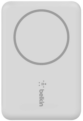 BELKIN MAGNETIC WIRELESS POWER BANK 2500 MAH WHITE