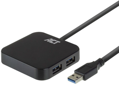 ACT AC6305 USB 3.2 4-Port Hub Black