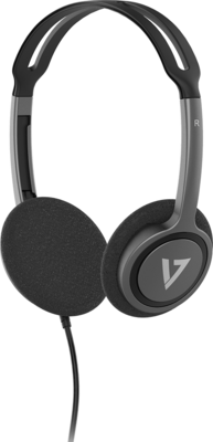 V7 3.5MM STEREO HEADPHONES NO MIC 1.8M CABLE IN