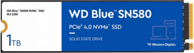 WESTERN DIGITAL - BLUE SERIES SN580 1TB - WDS100T3B0E