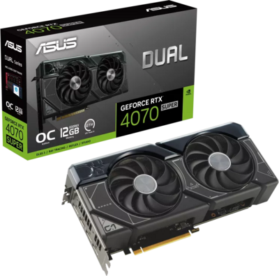 ASUS RTX4070 SUPER - DUAL-RTX4070S-O12G