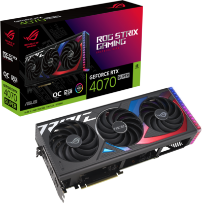 ASUS RTX4070 SUPER - ROG-STRIX-RTX4070S-O12G-GAMING