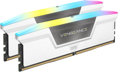 DDR5 Corsair Vengeance RGB 6000MHz (Intel XMP) 32GB - CMH32GX5M2B6000C40W (KIT 2DB)