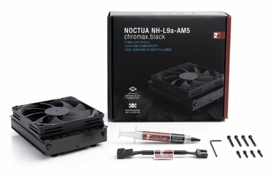 Noctua - NH-L9A-AM5 CHROMAX.BLACK processzorhűtő