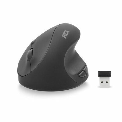 ACT AC5101 Wireless Ergonomic Mouse Black - AC5101