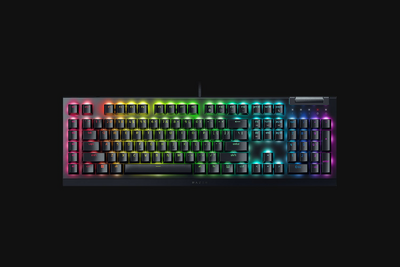 Razer - BlackWidow V4 X (Green switch) US Layout - Fekete - RZ03-04700100-R3M1