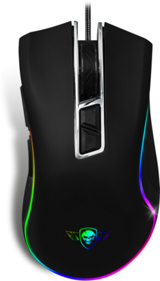 Spirit of Gamer - PRO-M6 RGB - Fekete - PERSPISPM6