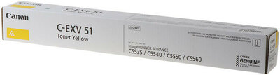 Canon C-EXV51 Toner Yellow 60.000 oldal kapacitás - CF0484C002AA