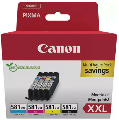 Canon CLI-581XXL Tintapatron Multipack 4x11,7 ml - 1998C007