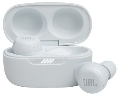 JBL Live Free NC + True Wireless Bluetooth aktív zajcsökkentős fehér fülhallgató