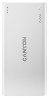 Canyon PB-108 10000mAh LiPo powerbank fehér - CNE-CPB1008W