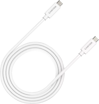 Canyon UC-44 USB4 - USB4 M/M adatkábel 1m fehér - CNS-USBC44W