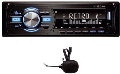 SAL VB 4000 Bluetooth/FM RDS/USB/SD/AUX autóhifi fejegység