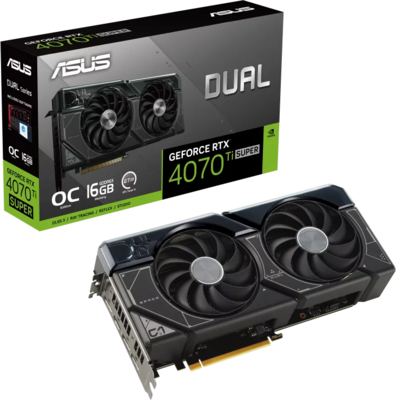 ASUS RTX4070TI SUPER - DUAL-RTX4070TIS-O16G