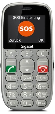 Gigaset GL390 2,2" Dual SIM ezüst mobiltelefon