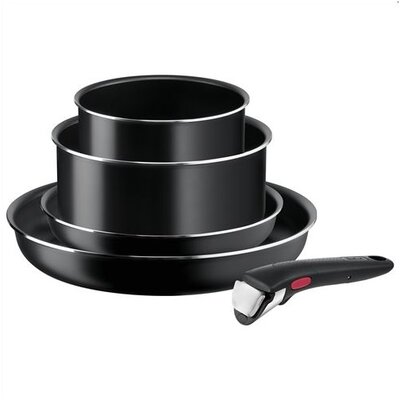 TEFAL L1539543 INGENIO Easy Cook & Clean Black 5 db-os edénykészlet