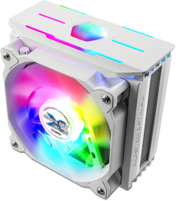 Zalman - CNPS10X Optima II RGB WHITE CPU hűtő - FEHÉR