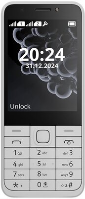 Nokia 230 (2024) 2,8" DualSIM fehér mobiltelefon - 286952897