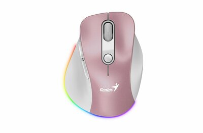 Genius - Ergo 9000S PRO Wireless mouse - Rózsaszín