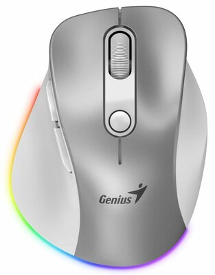 Genius - Ergo 9000S PRO Wireless mouse - Ezüst
