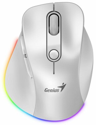 Genius - Ergo 9000S PRO Wireless mouse - Fehér