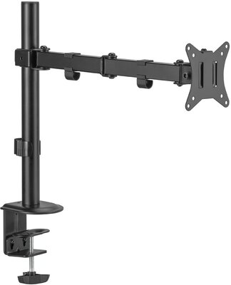 Gembird - Adjustable Desk Display Mounting Arm 17"-32" Black - MA-D1-01