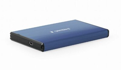 GEMBIRD - 2.5" USB3.0 SATA KÜLSŐ HÁZ - Kék - EE2-U3S-3-DB