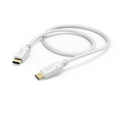 Hama - FIC E3 ADATKÁBEL USB 2.0 TYPE-C/TYPE-C (480MBPS) 1,5M, FEHÉR - 00201592