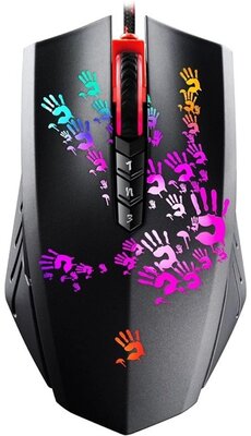 A4-Tech Bloody Blazing A60 USB fekete gamer egér - A4TMYS46161