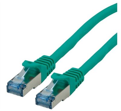 ROLINE Kábel S/FTP PATCH CAT6a LSOH, 1m, zöld - 21.15.2831-100