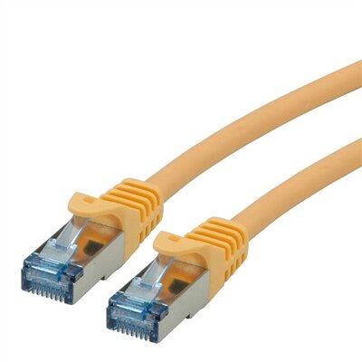 ROLINE Kábel S/FTP PATCH CAT6a, LSOH, 15m, sárga - 21.15.2828-30