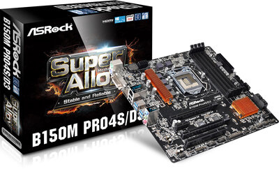 S1151 ASRock B150M PRO4S/D3