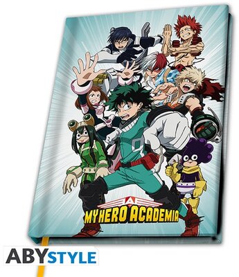 My Hero Academia "Hősök" A5 jegyzetfüzet - ABYNOT040