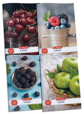 Herlitz Fruit A5 27-32 kockás füzet